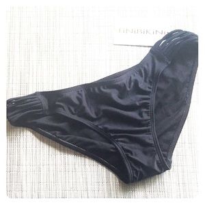 Black bikini bottoms by TiNiBiKiNi – NWT!!
